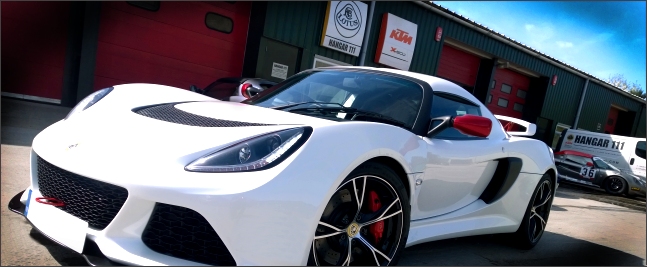 Lotus Exige V6 at Hangar 111