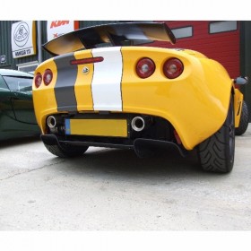 Signature Exhaust Twin Exit - Elise 111R/Exige S2/2-Eleven Round Through Grilles