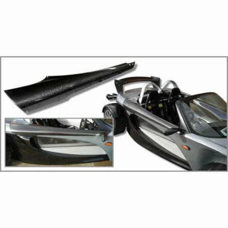 340R LH Carbon Top Shell Guard