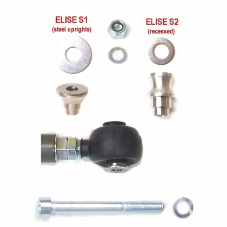 GT Rear Toe Link Kit - Elise S1 (Alloy Uprights)