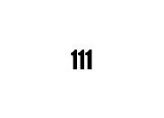 111 Logo