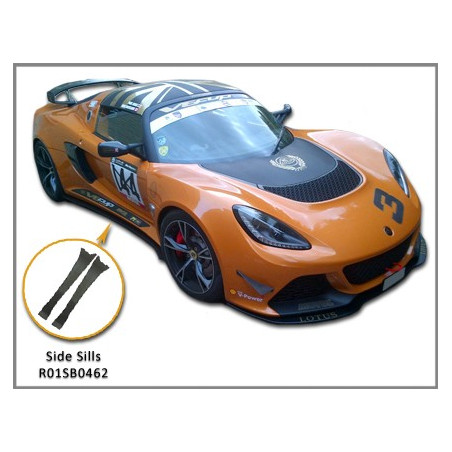Exige V6 Carbon Fibre Side Sill Extensions