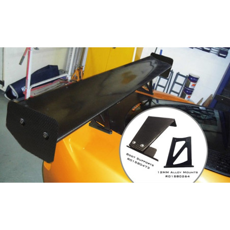 Exige V6 Carbon Fibre High Downforce Rear Wing (Clamshell Mounted)